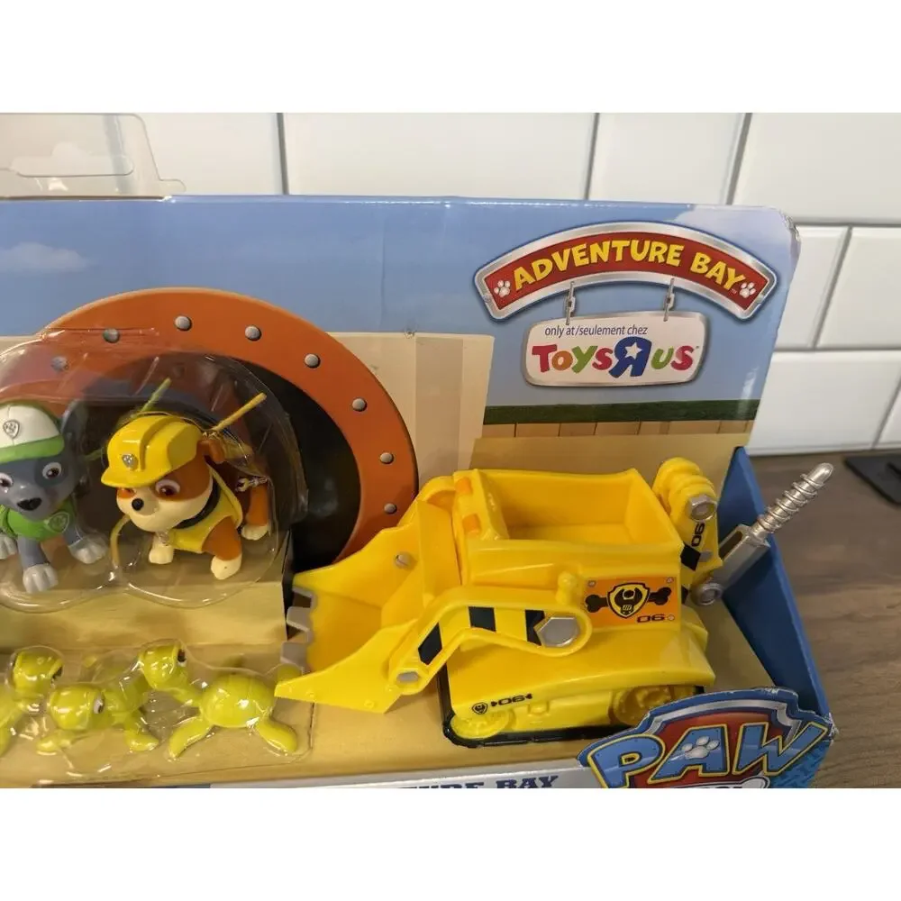 Paw Patrol Adventure Bay Animal Rescue Rubble Rocky Vehicle 2016 Kids Toy 3+